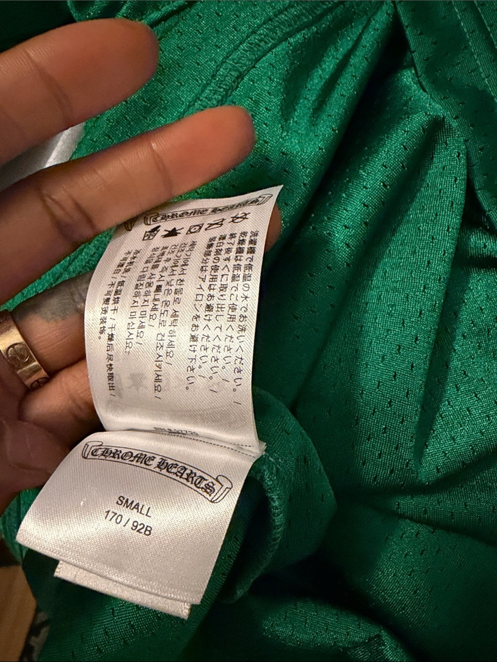Chrome Hearts Green Jersey with Yellow - Picture 12 of 12